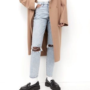 H&M Ultra High Waist Mom Jeans